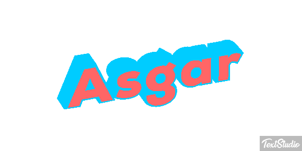 Asgar Text effect