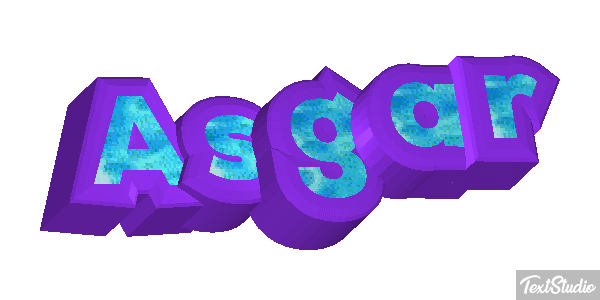 Asgar Text effect