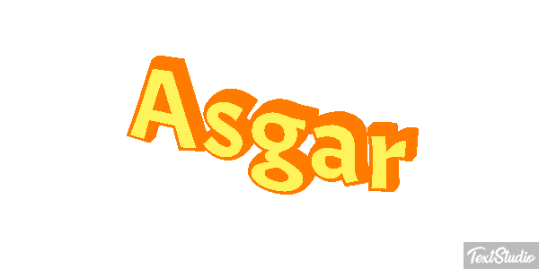 Asgar Text effect