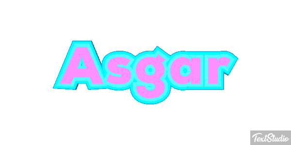 Asgar Text effect