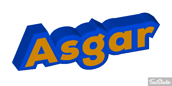 Asgar Text effect
