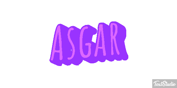 Asgar Text effect