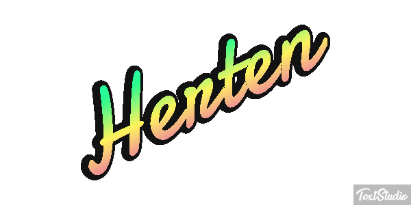 Herten Tekst effect