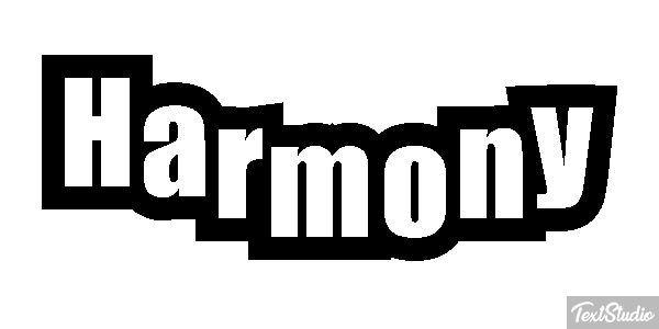 Harmony Effetto testo