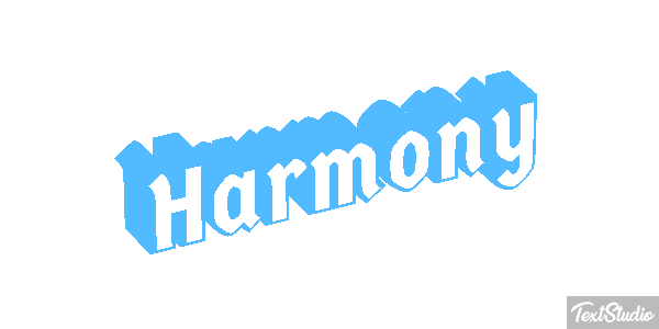 Harmony Effetto testo