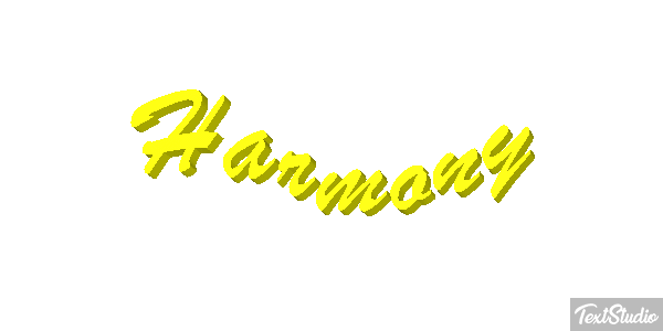 Harmony Effetto testo