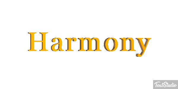 Harmony Effetto testo