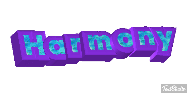 Harmony Effetto testo