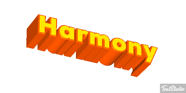 Harmony Effetto testo