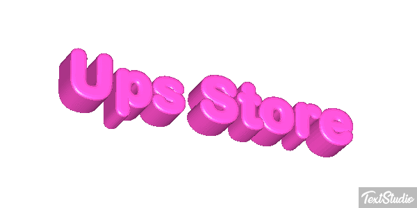 Ups Store Tekst effect