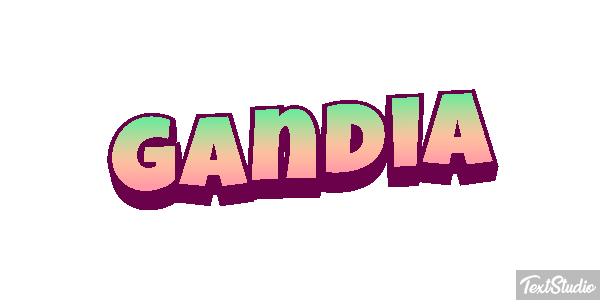 Gandia Efekt tekstowy