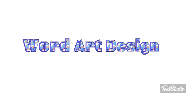 Word Art Design Effetto testo