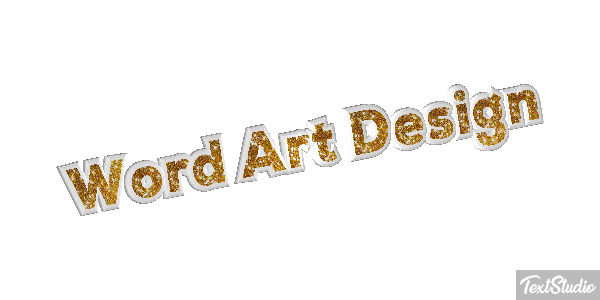 Word Art Design Effetto testo