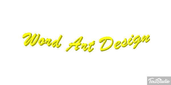 Word Art Design Effetto testo
