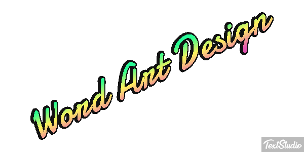 Word Art Design Effetto testo