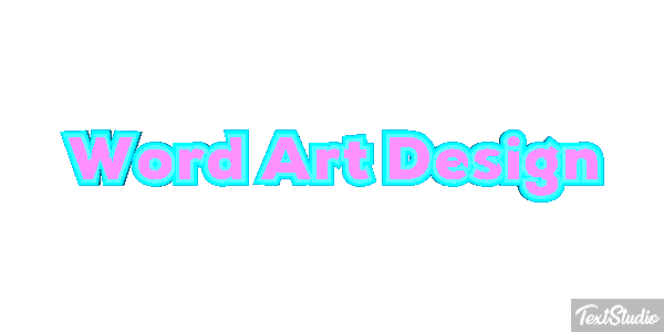 Word Art Design Effetto testo