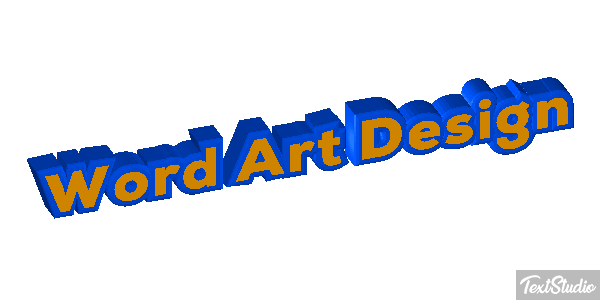 Word Art Design Effetto testo