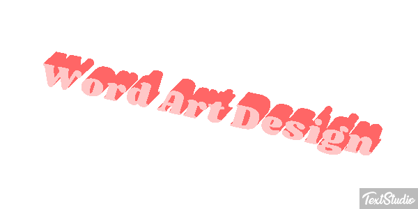 Word Art Design Effetto testo