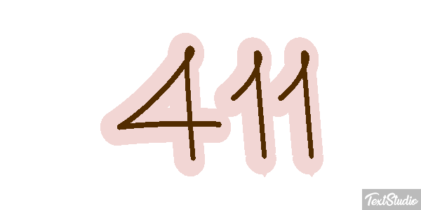 411 Texteffekt