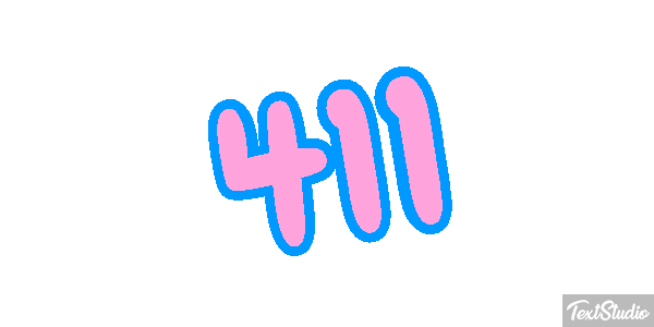 411 Texteffekt