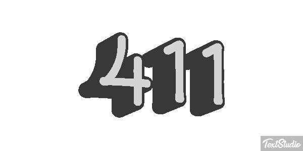 411 Texteffekt