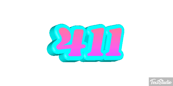 411 Texteffekt
