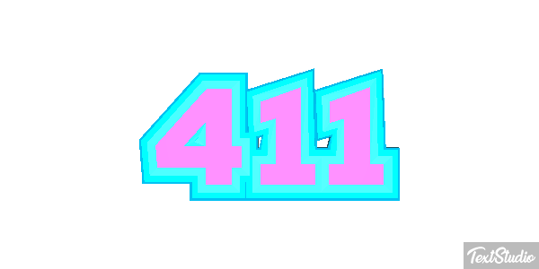 411 Texteffekt