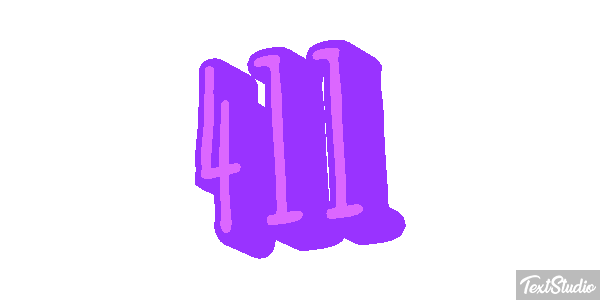 411 Texteffekt