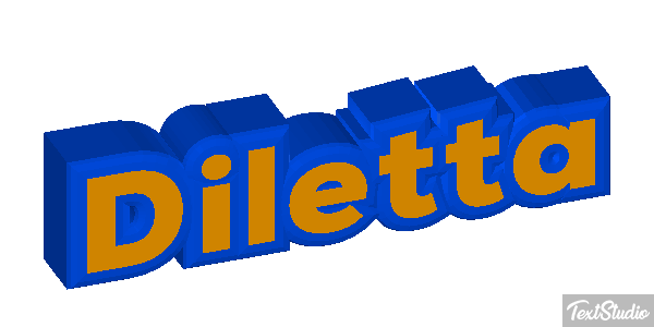 Diletta Effetto testo