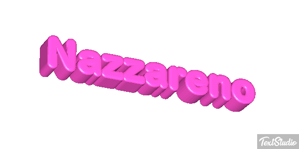 Nazzareno Efecto de texto