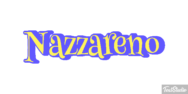 Nazzareno Efecto de texto