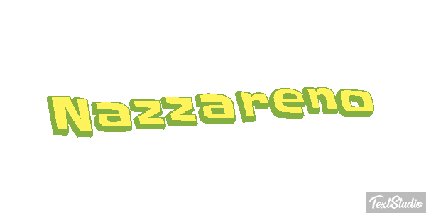 Nazzareno Efecto de texto