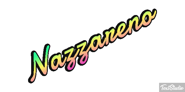 Nazzareno Efecto de texto