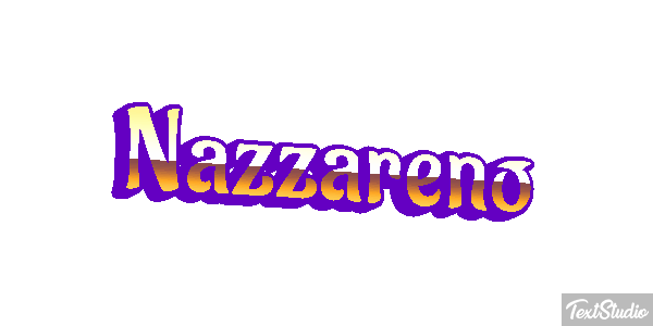 Nazzareno Efecto de texto