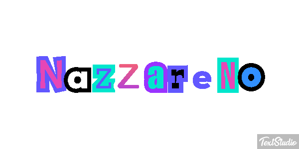 Nazzareno Efecto de texto