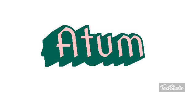 Atum Efeito do texto