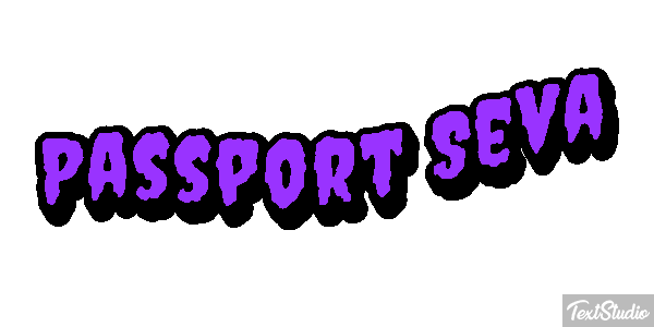 Passport Seva Текстовый эффект