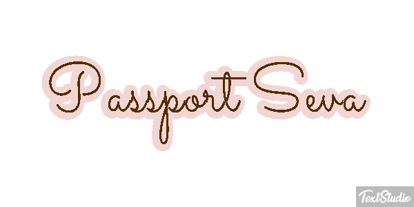 Passport Seva Текстовый эффект