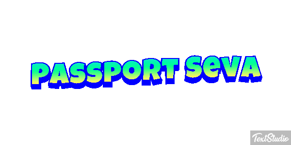 Passport Seva Текстовый эффект