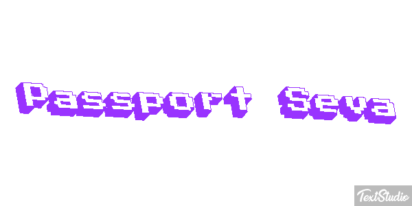 Passport Seva Текстовый эффект