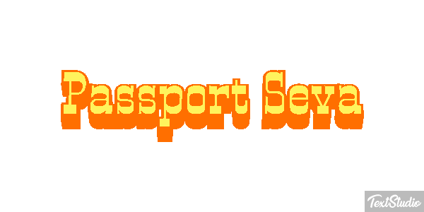 Passport Seva Текстовый эффект