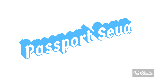 Passport Seva Текстовый эффект