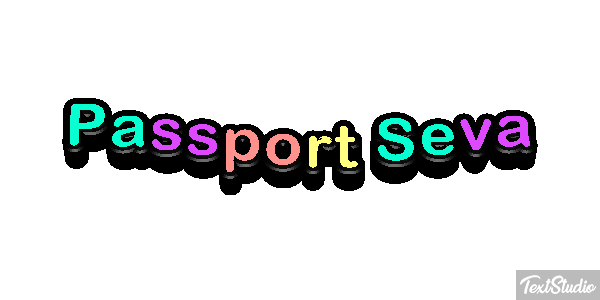 Passport Seva Текстовый эффект