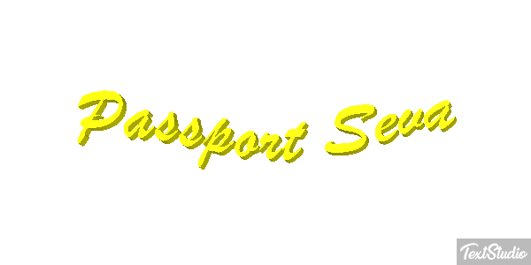 Passport Seva Текстовый эффект