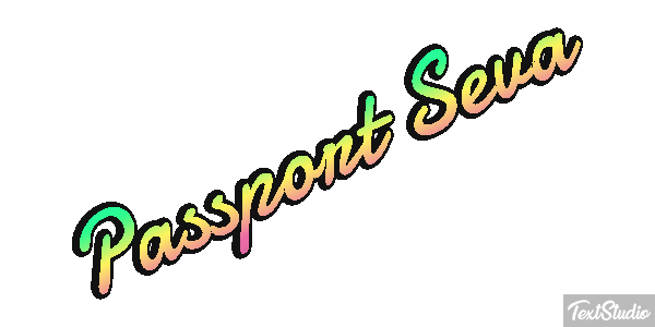 Passport Seva Текстовый эффект