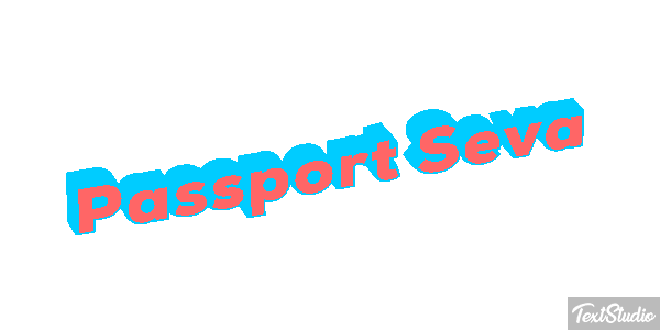 Passport Seva Текстовый эффект
