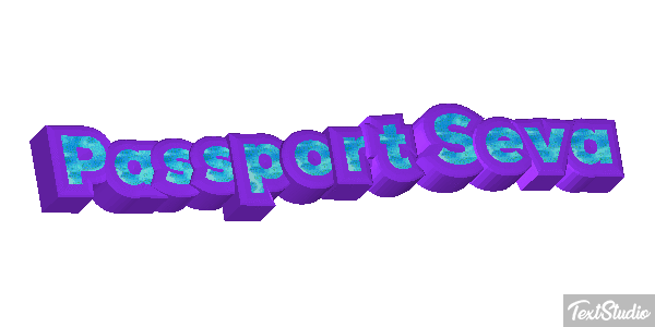 Passport Seva Текстовый эффект