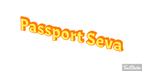 Passport Seva Текстовый эффект