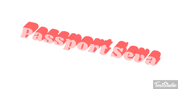 Passport Seva Текстовый эффект