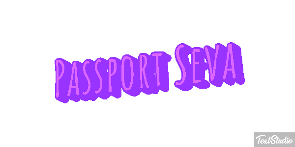 Passport Seva Текстовый эффект